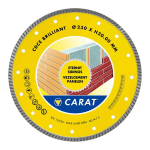 CARAT CDCE250500 ETERNIT tarcza do materiałów włóknistych BRILLIANT Ø 250x30.00 mm, typ CDCE