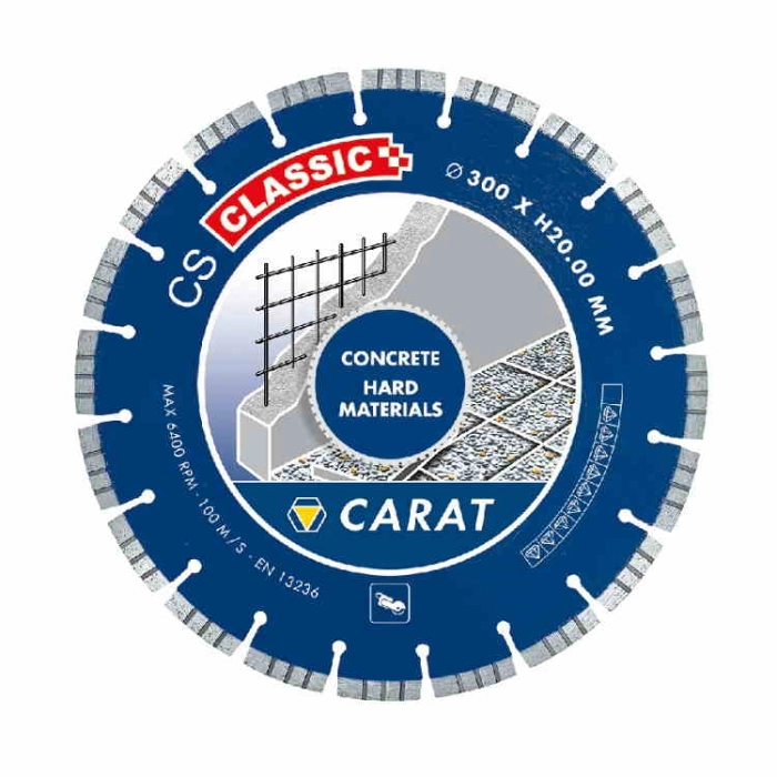 CARAT CSC2303000 DIAMOND tarcza do betonu Ø 230X22,23mm typ CS CLASSIC