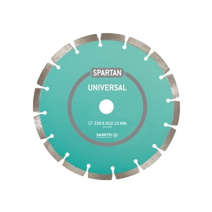 tarcza diamentowa uniwersalna 125 x 22,23 mm SANKYO SPARTAN SUSP125300