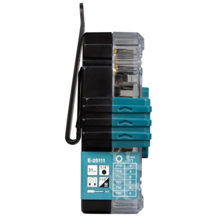 Makita E-25111 zestaw końcówek wkrętakowych 31szt Impact Premier typ C 