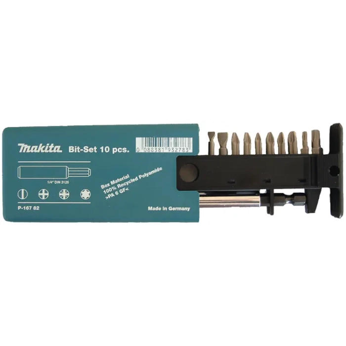 zestaw końcówek wkrętakowych Makita P-16782 10 szt