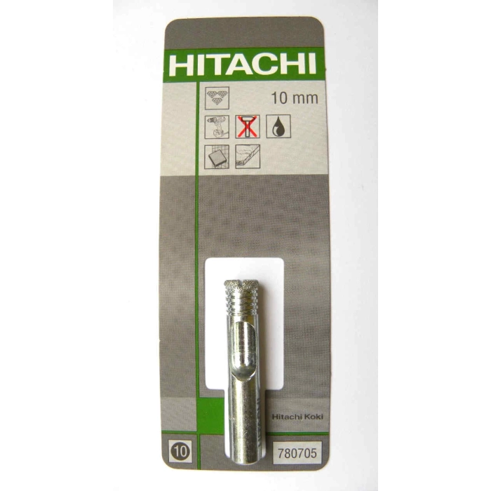 koronka wiertarska Hitachi 10 mm do płytek ceramicznych na mokro 780705
