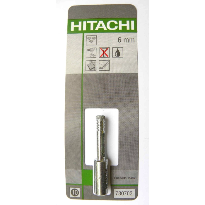 koronka wiertarska Hitachi 6 mm do płytek ceramicznych na mokro 780702