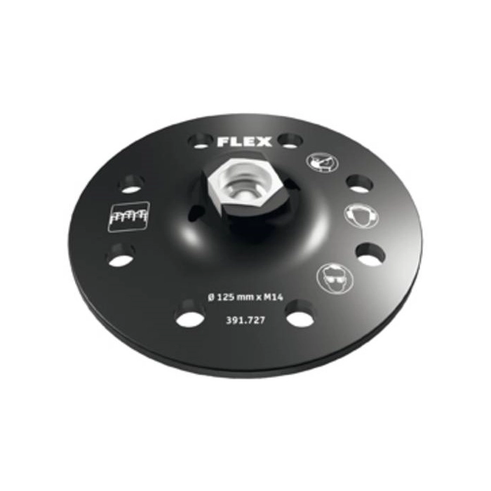 talerz szlifierski na rzep FLEX SP D125-8 H/F M14 391727 LE 14-7 125 INOXFLEX