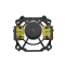 FLEX 442690 (stary 408751) obudowa tylna ze szczotkotrzymaczami 230V do GE 5, GE 5 R, GE 7, GSE 5 R,  WST 700 VV, WST 1000 FV