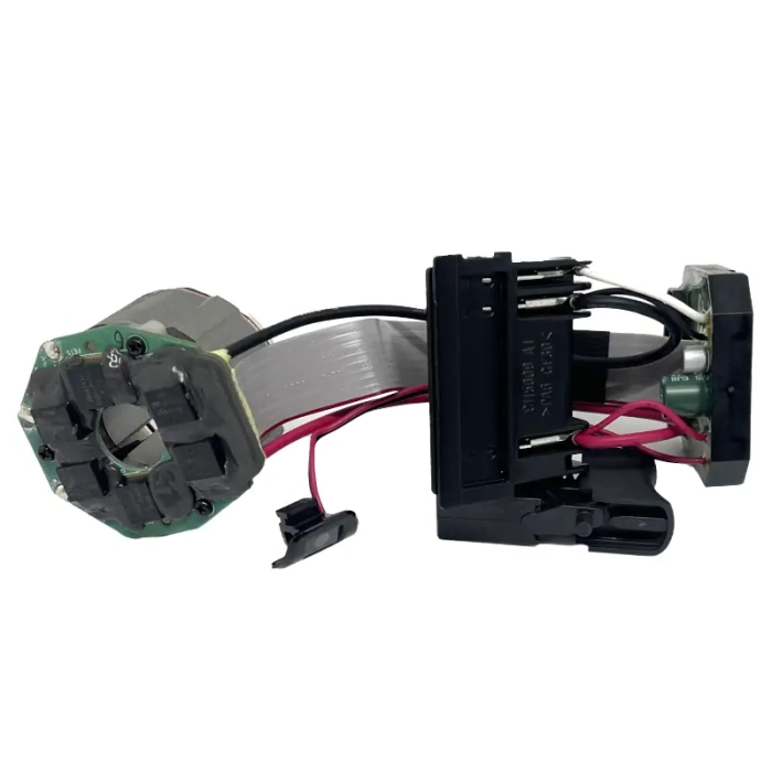 HiKOKI 370832 stojan + elektronika + przyłącze akumulatora + wyłącznik + dioda