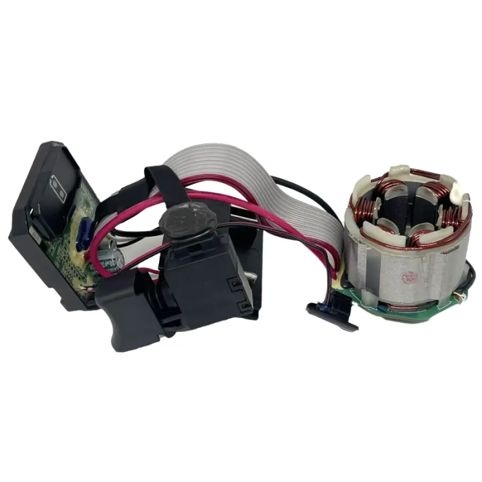 HiKOKI 370832 stojan elektronika przyłącze akumulatora wyłącznik dioda DS18DBL2