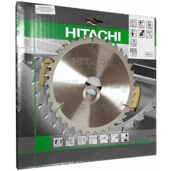 piła tarczowa HM 165x30/20 Z36 CIENKA HiKOKI 752413